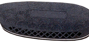 Pachmayr Deluxe Recoil Pad - Small 5.15" L x 1.80" W x 1" T Black/White Line Base