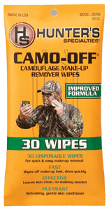 Hunters Specialties Camo-Off Camo Makeup Remover 30/ct