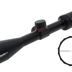 Crimson Trace Brushline Pro Rifle Scope - 3-9x40mm 1" SFP Plex