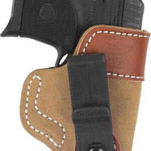DeSantis Sof-Tuck Holster for Glock 26/27/33 Natural Suede RH