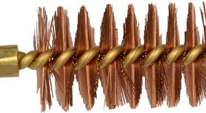 Pro-Shot Phosphorus Bronze Bristles/Brass Core Shotgun Bore Brush (5/16-27 Thread) 10 ga