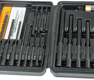 Wheeler Engineering Master Roll Pin Punch Set