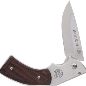 Smith & Wesson M325 Revolver Knife 3" Blade Brown