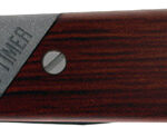 Closed Old Timer pocket knife with a dark wood handle and metal bolster, blade folded in.