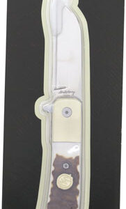 Uncle Henry Next Gen 6UH Folding Knife 2-1/2" Drop Point Blade Staglon Clamshell