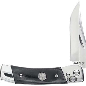 Uncle Henry PLB5 Folding Knife 2-9/10" Clip Point Blade Black