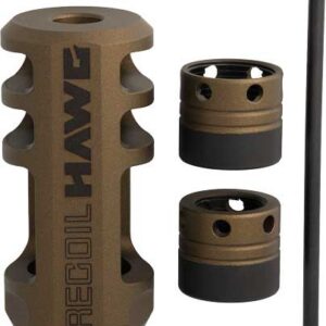 Browning Recoil Hawg Std. Muzzle Brake Smoked Bronze 5/8x24 and 1/2x28