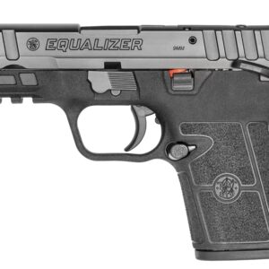 S&W Equalizer Manual Safety Pistol 9mm Luger 10rd & 13rd &15rd Magazines 3.675" Barrel Black