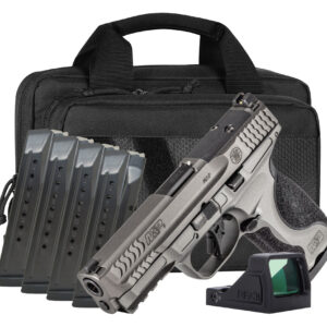 S&W M&P9 M2.0 Metal OR NTS Carry On Bundle 9mm Luger 17rd Magazines(5) 4.25" Barrel w/RFX 11 Savior Specialist Bag