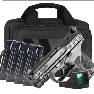 M&P 9 M2.0 Compact OR Optic NTS Carry On Bundle 9mm Luger 15rd Magazines(5) 3.6" Barrel RFX 11 Savior Specialist Bag