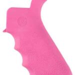 Pink silicone anal plug with ergonomic curved shaft and flared base for safe use in sexual play.