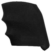 Black balaclava-style knit face mask seen from the side with a textured fabric surface