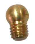 Gold-colored screw-base light bulb (incandescent)