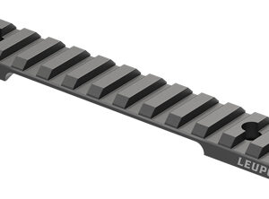 Leupold Picatinny rifle rail segment with multiple slots for mounting optics and accessories