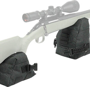 Allen Eliminator Filled Bench Bag Front and Rear Set Grey