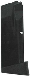 Smith & Wesson M&P40 Compact Handgun Magazine Blued w/Finger Rest .40 S&W 10/rd