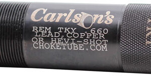Carlson's choke tube for a Remington 870 shotgun, marked for lead shot/HEVI-SHOT.