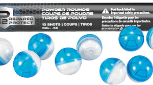 Umarex P2P Core Defense Powder Rounds - .68 cal-blue/black-10 ct