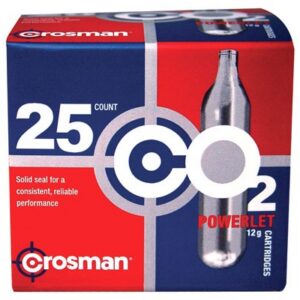Crosman Powerlet 12g CO2 Cartridges 25/ct