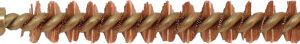 Pro-Shot Benchrest Brass Core/Bronze Bristle Rifle Bore Brush (8/32 Thread) .27 cal