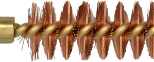 Pro-Shot Phosphorus Bronze Bristles/Brass Core Shotgun Bore Brush (5/16-27 Thread) 28 ga