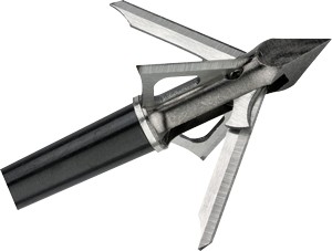 Muzzy Trocar 4-Blade HB-Hybrid Crossbow Broadhead 1" X 1 5/8" Cut 100 gr 3/pk
