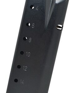 Smith & Wesson Steel M&P40 M2.0 Handgun Magazine Black w FDE Base .40 S&W 15/rd