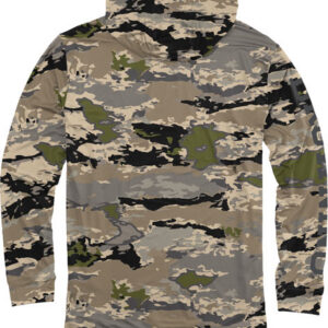 Browning Hooded Long Sleeve Tech Shirt Ovix Camo L