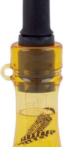 Yellow translucent nail polish bottle with a black cap, labeled 'PRIMOS Power Crow'.