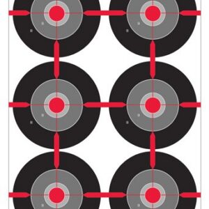 Birchwood Casey Dirty Bird  12" x 18" Multiple Bull's-Eye Target - 8 ct