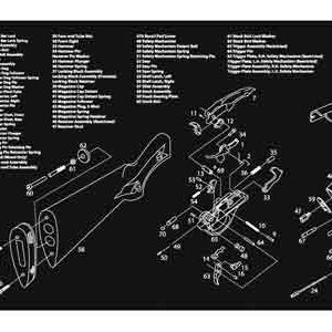 TekMat 12x36 Gun Cleaning Mat - Remington 870