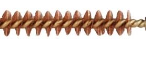 Pro-Shot Benchrest Brass Core/Bronze Bristle Rifle Bore Brush (8/32 Thread) .375 cal