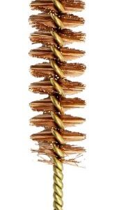 Pro-Shot Brass Core/Bronze Bristle Rifle Chamber Brush (8/32 Thread) .38 cal