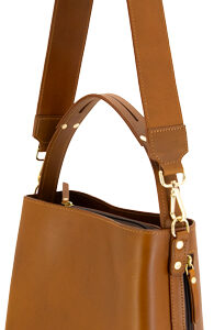 Smith & Wesson Bucket Bag Concealed Carry Purse Tan