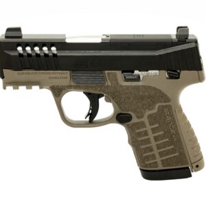 Savage Stance XR MC9MS Handgun 9mm Luger 10(1)&13(1)rd Magazines 3.2" Barrel FDE Night Sights Manual Safety