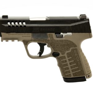 Savage Stance XR MC9MS Handgun 9mm Luger 10(1)&13(1)rd Magazines 3.2" Barrel FDE No Safety
