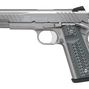 Savage 1911 Gov't Style Handgun .45 Auto 8rd Magazines (2) 5" Barrel Stainless Steel