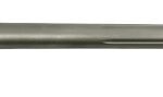 Long metal rod with a rectangular mounting bracket at one end and a small hole in the bracket edge.
