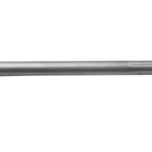 Long metal actuator rod with a mounting bracket on the left end.