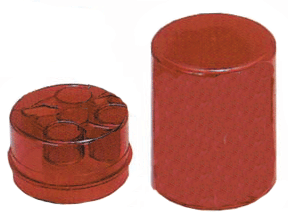 Lee Red 3-Die Round Storage Box