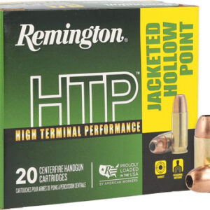 Remington HTP Handgun Ammunition .380 ACP 88 gr JHP 990 fps 20/ct