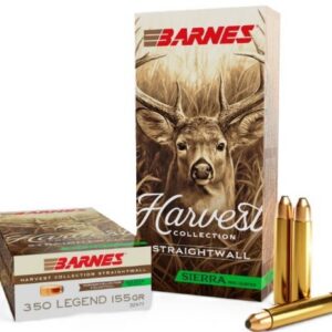Barnes Harvest Collection Sierra Pro-Hunter Ammunition 350 Legend 155gr FN 2215 fps 20/ct