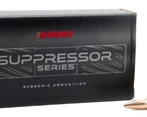 Barnes Suppressor Series Sierra MatchKing Rifle Ammunition .300 Blackout 220gr HP 1060 fps 20/ct