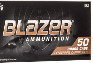 CCI Blazer Brass Handgun Ammunition .357 Mag 158 gr JHP 1150 fps 50/ct