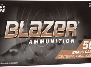 CCI Blazer Brass Handgun Ammunition 10mm Auto 180 gr FMJ 1200 fps 50/ct