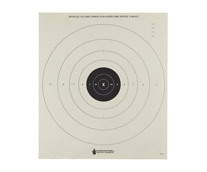 ACTION TGT BULLSEYE PAPER 100PK