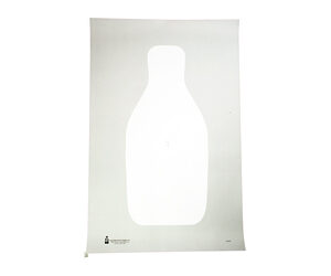 ACTION TGT STNDRD FBI/DEA WHT 100PK