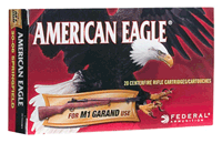 Federal American Eagle Rifle Ammunition .30-06 Sprg 150 gr FMJ 2740 fps - 20/box