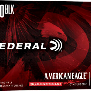 Federal American Eagle Rifle Ammunition .300 AAC Blackout 220 gr OTM 1000 fps 20/rd