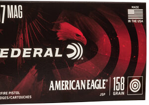 American Eagle Handgun Ammunition .357 Mag 158 gr JSP 1240 fps 50/rd